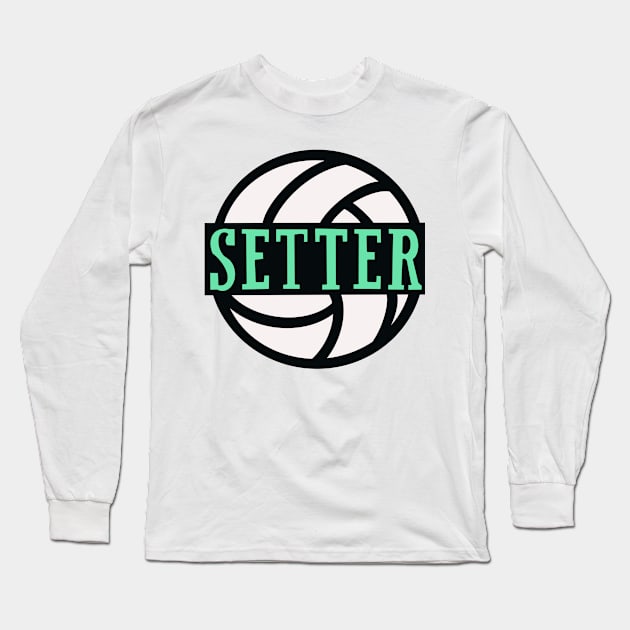 Volleyball Long Sleeve T-Shirt by RayRaysX2